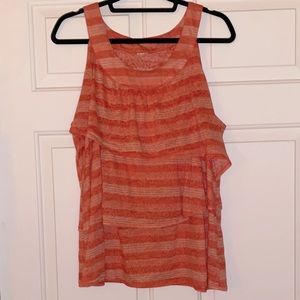 Orange 2 Tone Tank